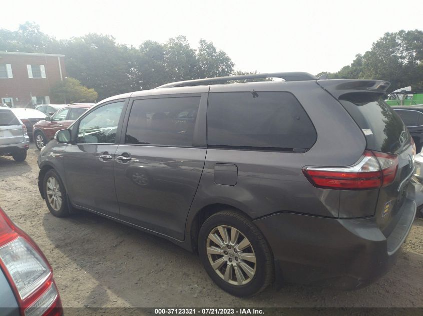 2017 TOYOTA SIENNA XLE - 5TDDZ3DC0HS153242