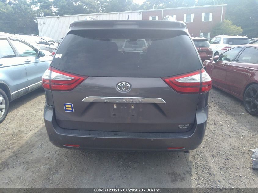 2017 TOYOTA SIENNA XLE - 5TDDZ3DC0HS153242