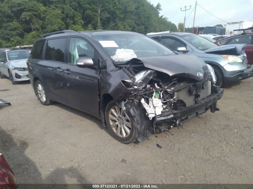 2017 TOYOTA SIENNA XLE - 5TDDZ3DC0HS153242