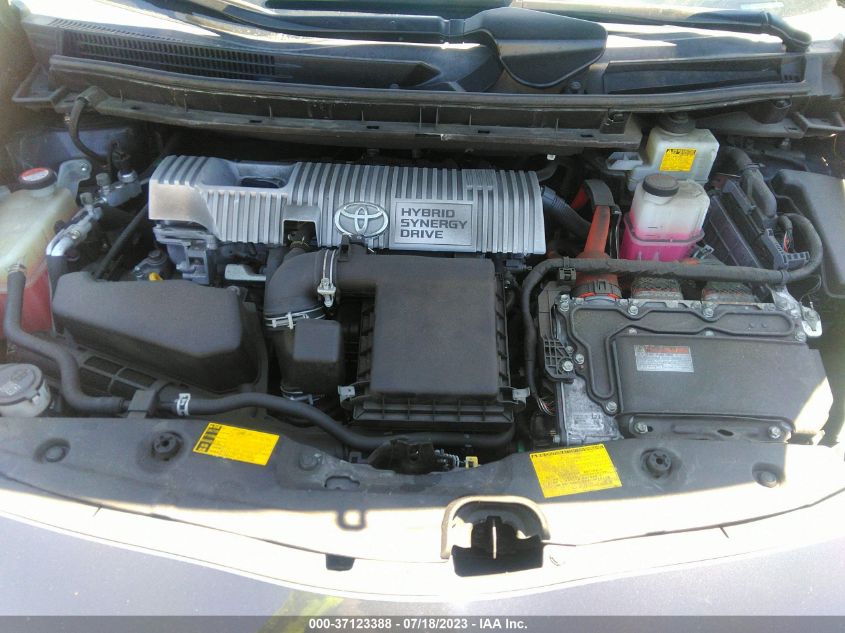 2014 TOYOTA PRIUS FOUR/FIVE/THREE/ONE/TWO - JTDKN3DUXE1850454