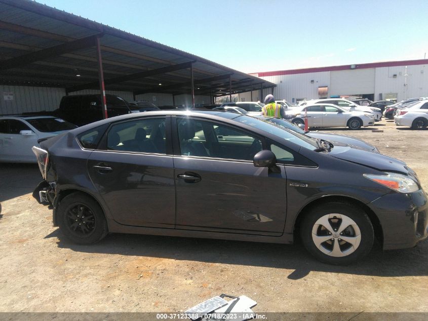 2014 TOYOTA PRIUS FOUR/FIVE/THREE/ONE/TWO - JTDKN3DUXE1850454