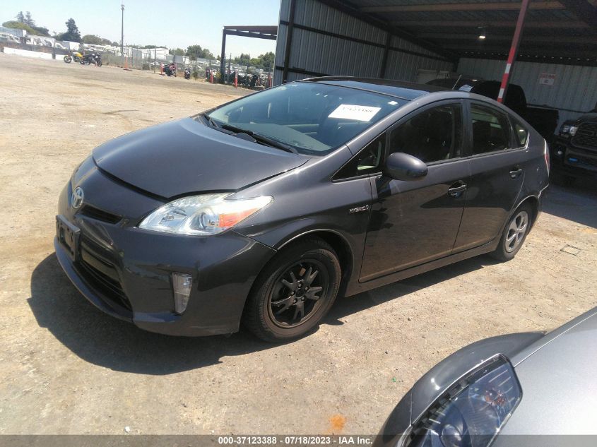 2014 TOYOTA PRIUS FOUR/FIVE/THREE/ONE/TWO - JTDKN3DUXE1850454