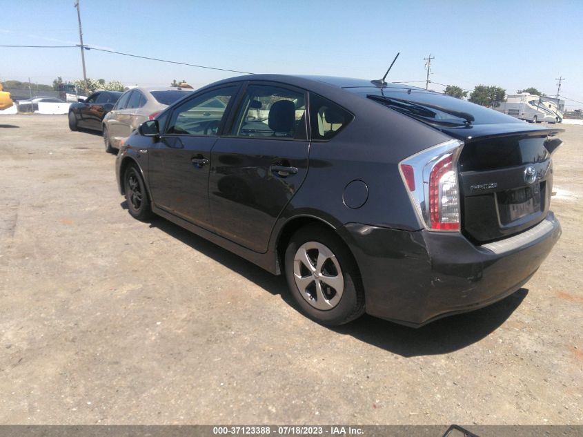 2014 TOYOTA PRIUS FOUR/FIVE/THREE/ONE/TWO - JTDKN3DUXE1850454