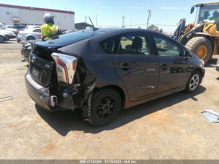 2014 TOYOTA PRIUS FOUR/FIVE/THREE/ONE/TWO - JTDKN3DUXE1850454