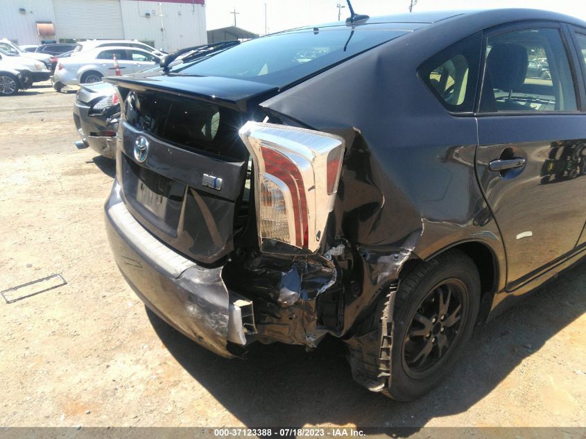 2014 TOYOTA PRIUS FOUR/FIVE/THREE/ONE/TWO - JTDKN3DUXE1850454