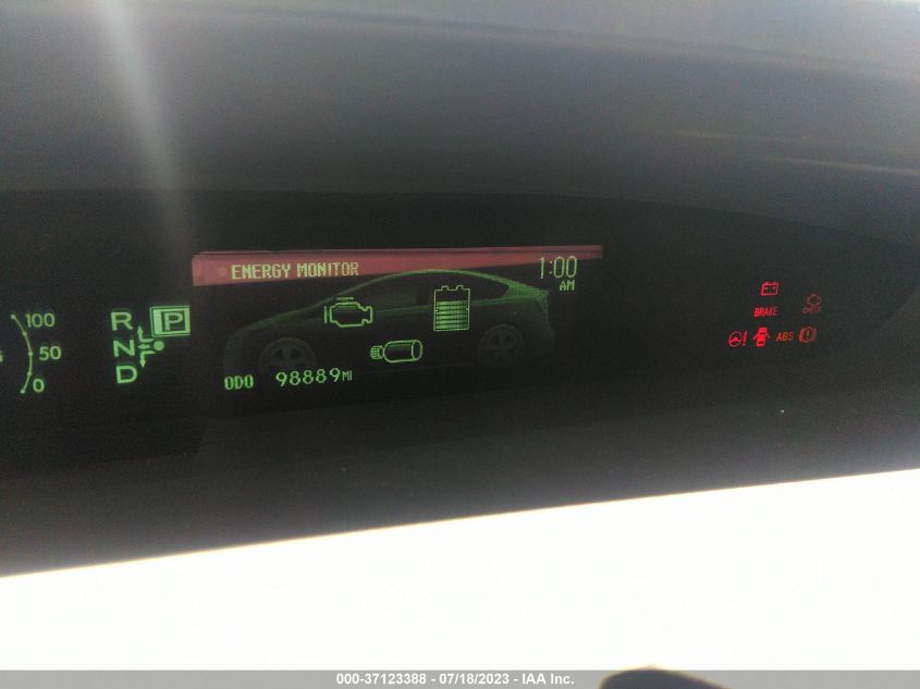 2014 TOYOTA PRIUS FOUR/FIVE/THREE/ONE/TWO - JTDKN3DUXE1850454