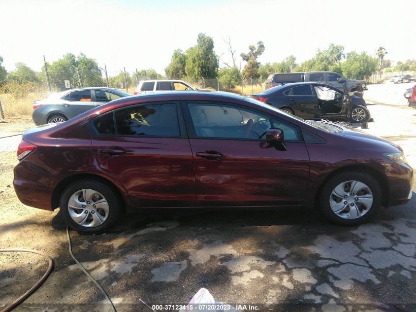 2014 HONDA CIVIC SEDAN LX - 19XFB2F54EE212420