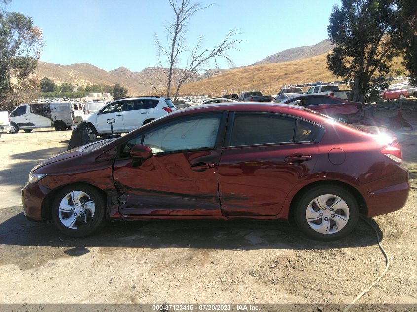 2014 HONDA CIVIC SEDAN LX - 19XFB2F54EE212420