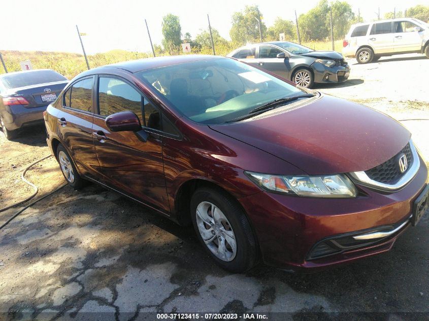 2014 HONDA CIVIC SEDAN LX - 19XFB2F54EE212420