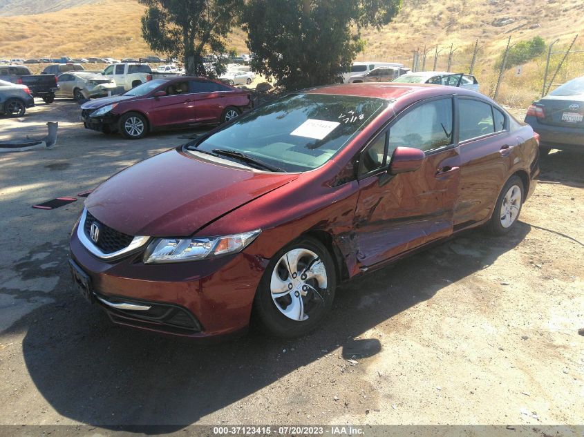 2014 HONDA CIVIC SEDAN LX - 19XFB2F54EE212420