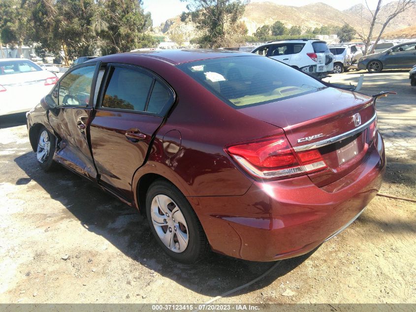 2014 HONDA CIVIC SEDAN LX - 19XFB2F54EE212420