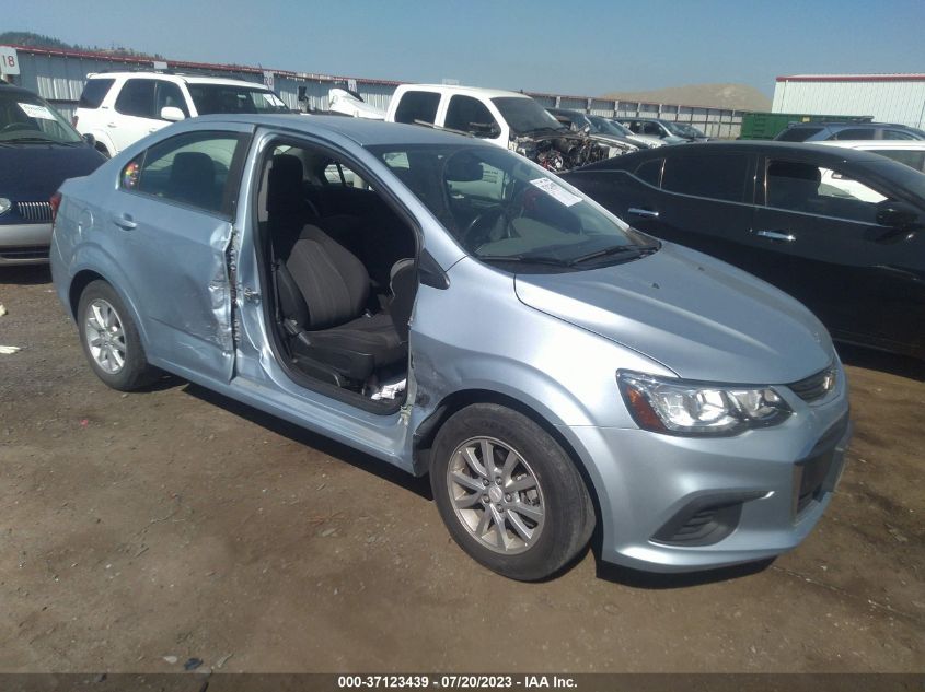 2018 CHEVROLET SONIC LT - 1G1JD5SG9J4133701