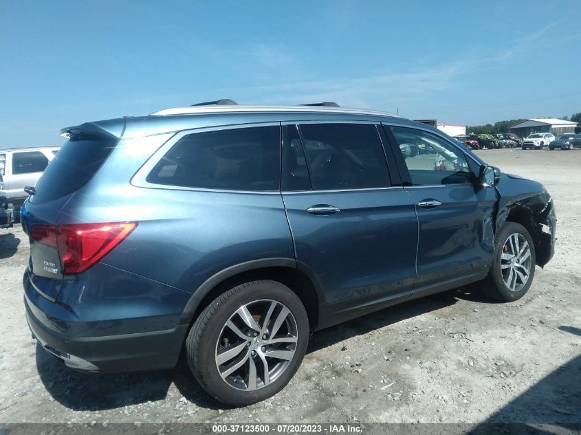 2016 HONDA PILOT ELITE - 5FNYF6H05GB101670