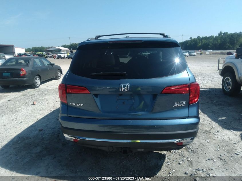 2016 HONDA PILOT ELITE - 5FNYF6H05GB101670