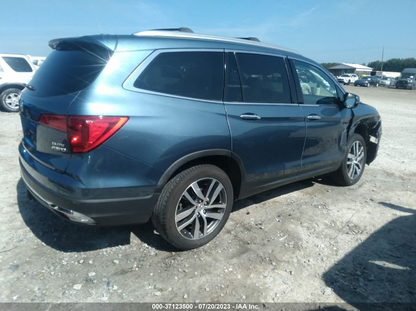2016 HONDA PILOT ELITE - 5FNYF6H05GB101670