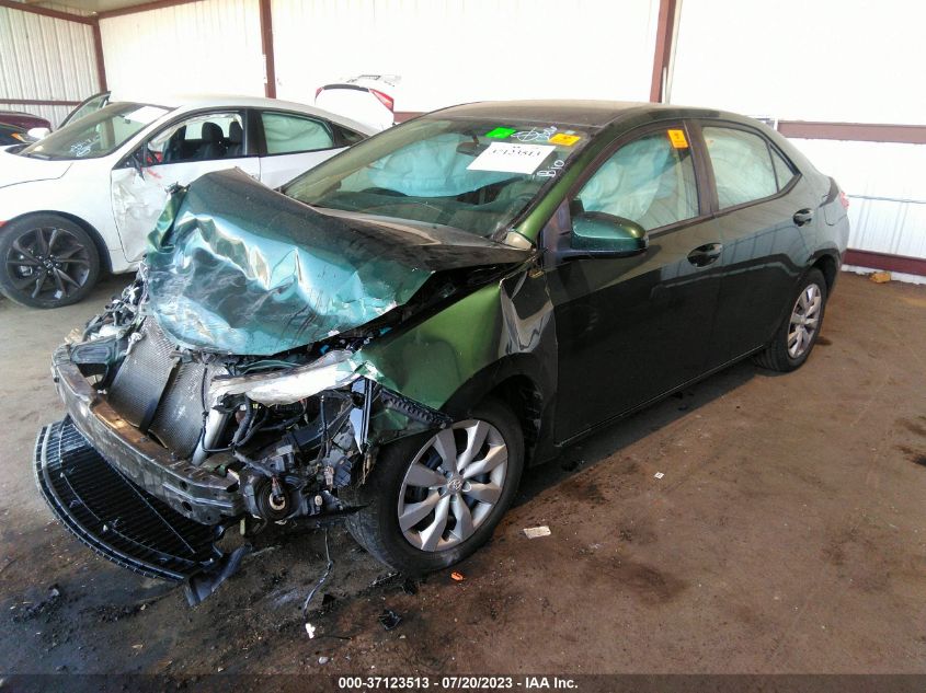 2014 TOYOTA COROLLA L/LE/LE PLS/PRM/S/S PLS - 5YFBURHEXEP152351