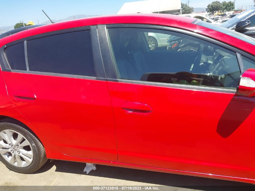 2014 HONDA INSIGHT EX JHMZE2H76ES001105