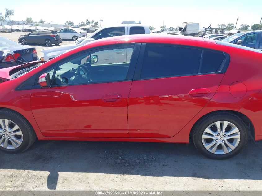 2014 HONDA INSIGHT EX JHMZE2H76ES001105