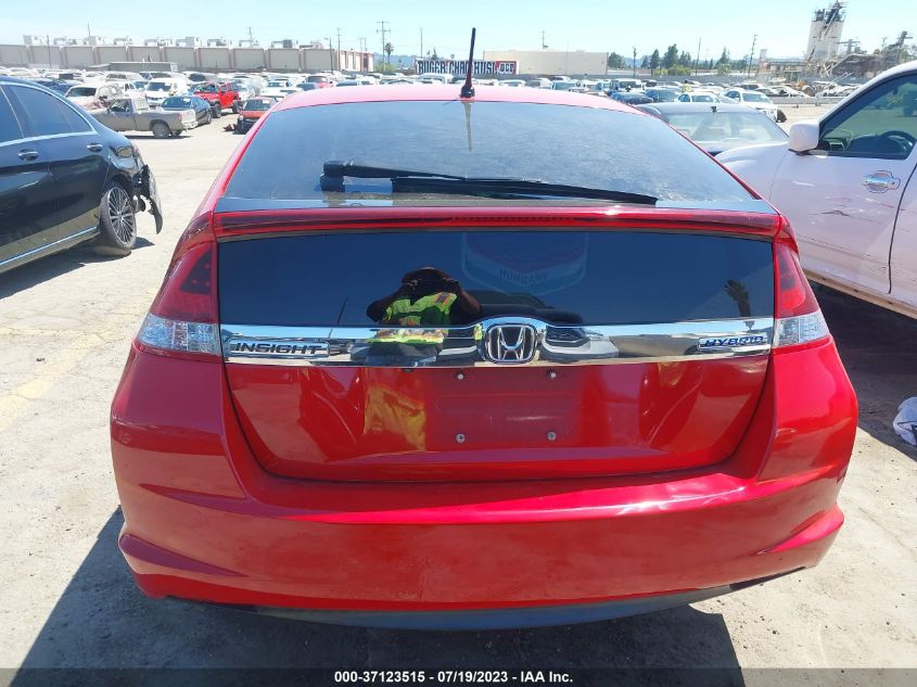2014 HONDA INSIGHT EX JHMZE2H76ES001105