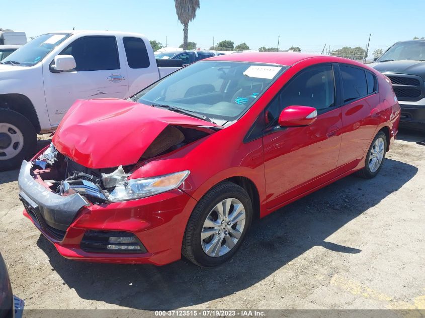 2014 HONDA INSIGHT EX JHMZE2H76ES001105