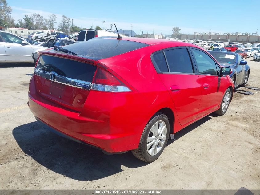 2014 HONDA INSIGHT EX JHMZE2H76ES001105