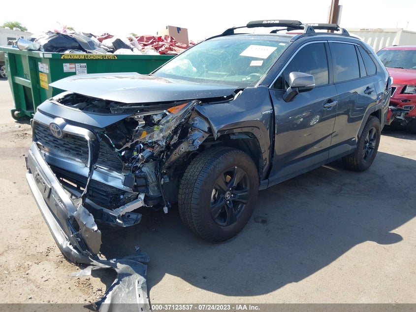 VIN JTMRWRFV3KD019490 2019 TOYOTA RAV4 HYBRID XLE