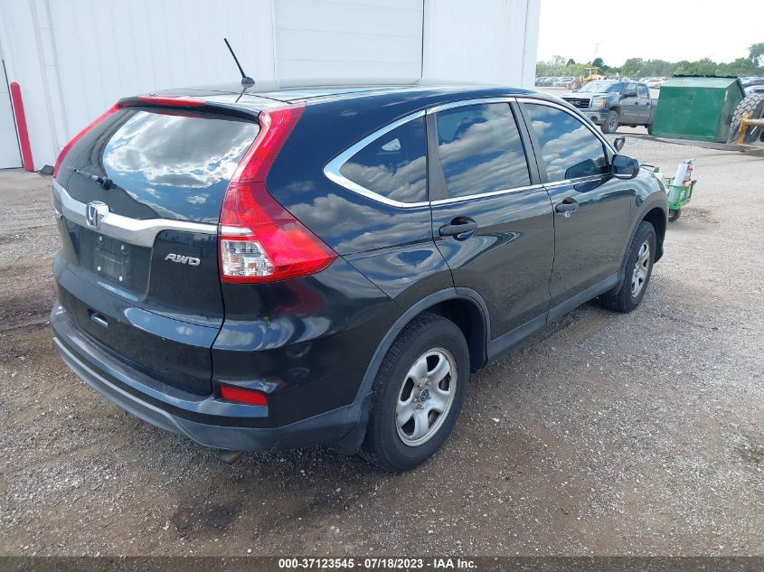 2016 HONDA CR-V LX - 5J6RM4H34GL110215
