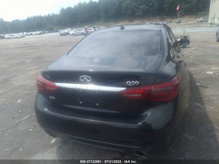 2018 INFINITI Q50 3.0T LUXE - JN1EV7AR9JM440647