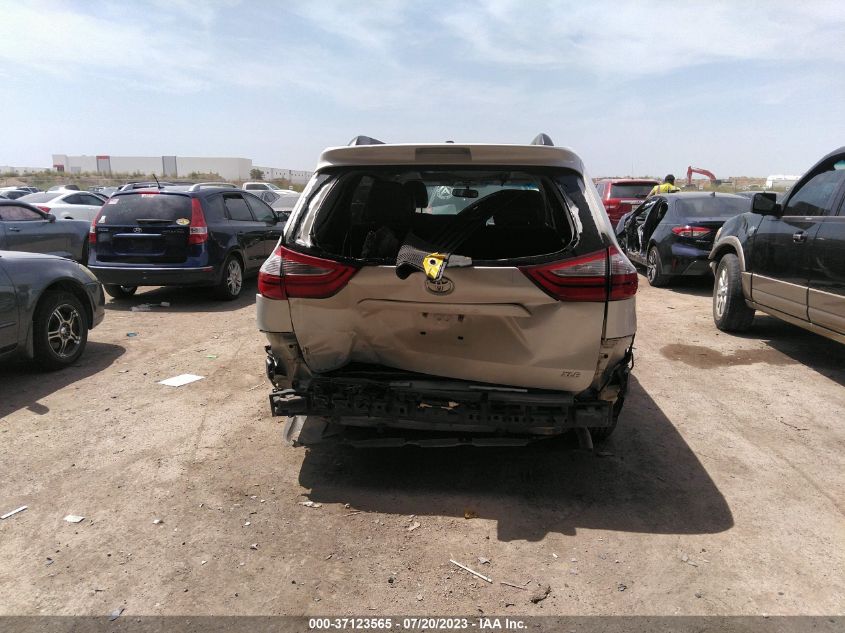 2015 TOYOTA SIENNA XLE/LIMITED - 5TDYK3DCXFS627748