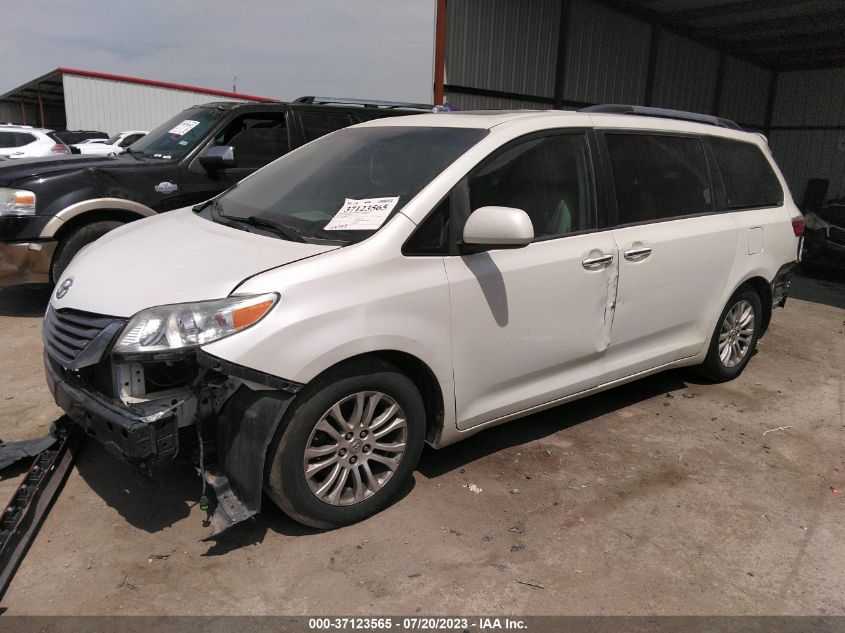 2015 TOYOTA SIENNA XLE/LIMITED - 5TDYK3DCXFS627748