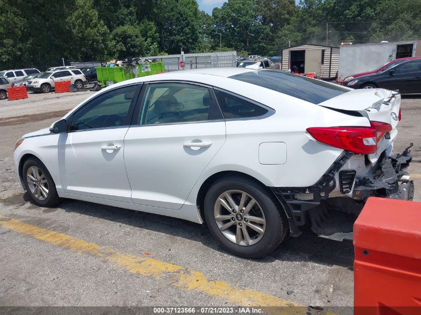 2015 HYUNDAI SONATA 1.6T ECO - 5NPE24AA9FH196336