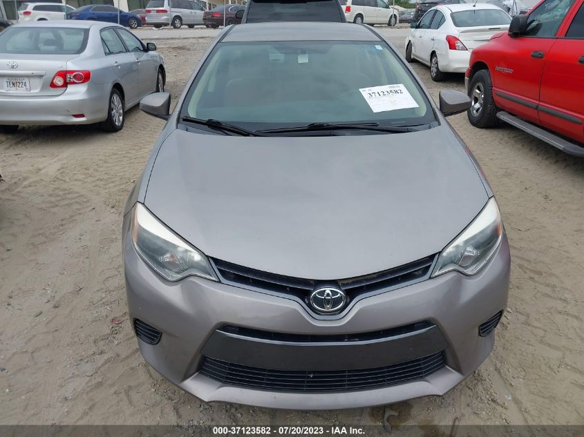 2015 TOYOTA COROLLA LE - 2T1BURHE7FC314034