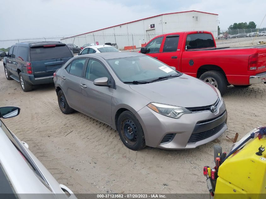 2015 TOYOTA COROLLA LE - 2T1BURHE7FC314034