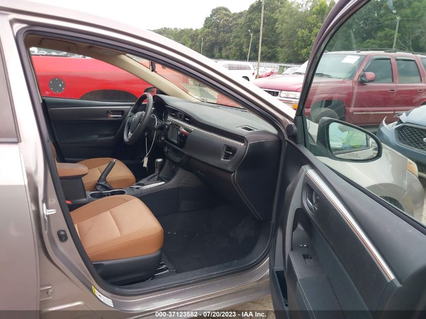 2015 TOYOTA COROLLA LE - 2T1BURHE7FC314034