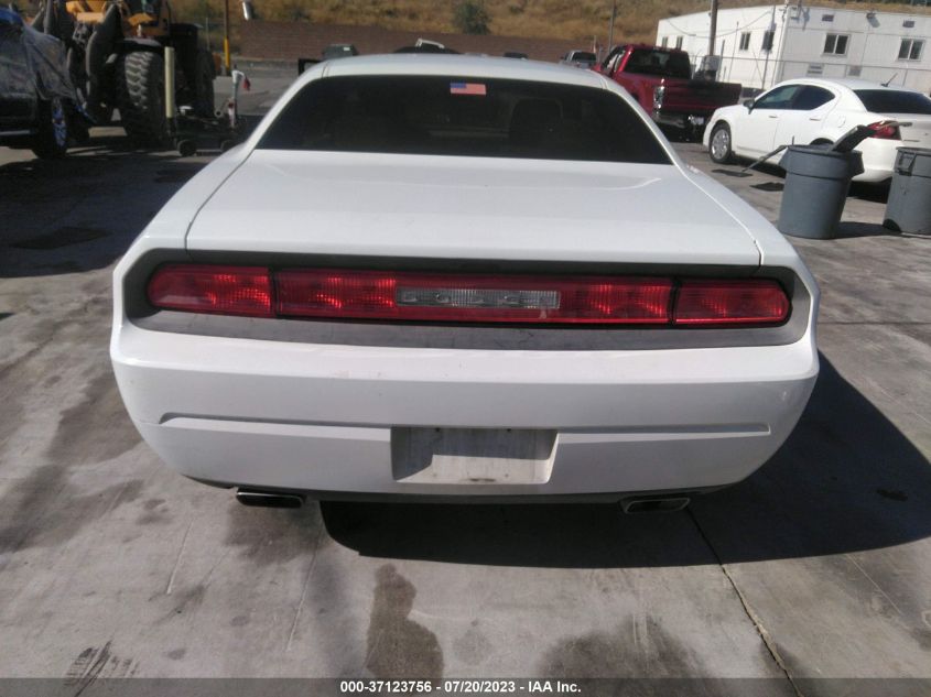 2013 DODGE CHALLENGER SXT - 2C3CDYAG6DH535755