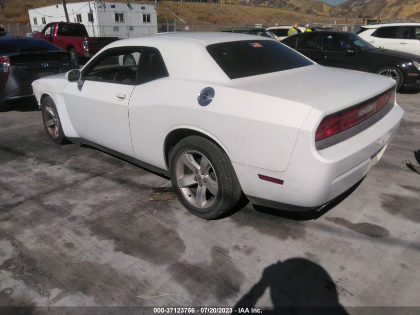 2013 DODGE CHALLENGER SXT - 2C3CDYAG6DH535755