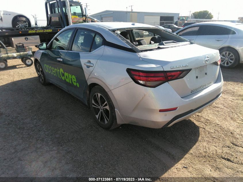 2022 NISSAN SENTRA SV - 3N1AB8CV1NY211793