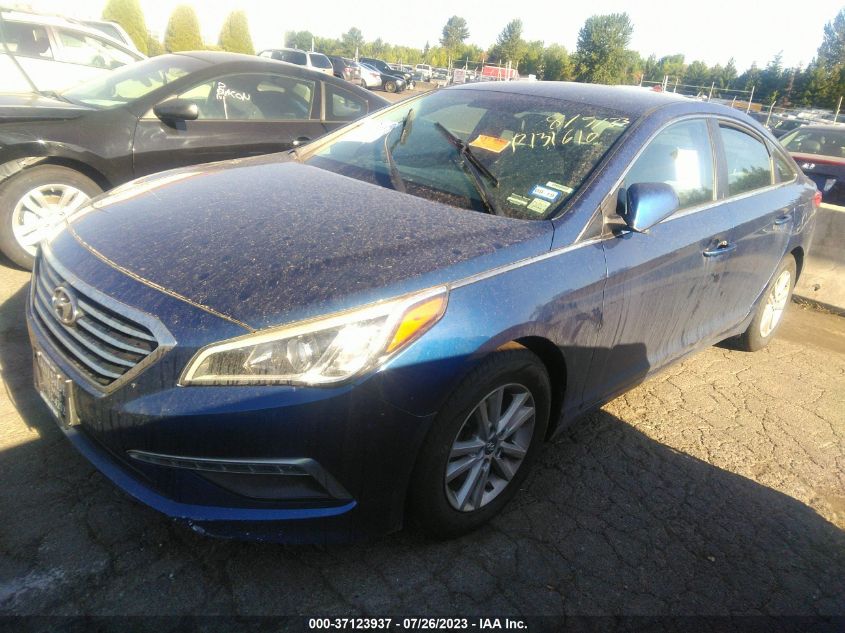 2015 HYUNDAI SONATA 2.4L SE - 5NPE24AF9FH206147