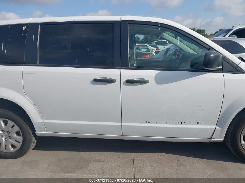 2019 DODGE GRAND CARAVAN SE - 2C4RDGBG0KR728585
