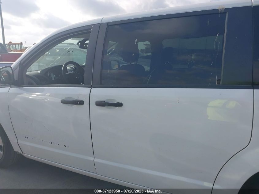 2019 DODGE GRAND CARAVAN SE - 2C4RDGBG0KR728585