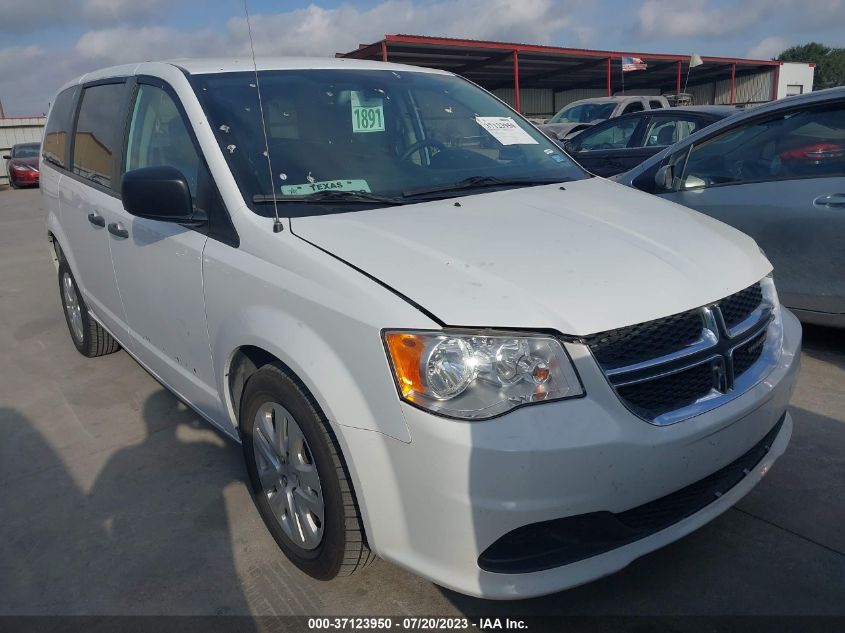 2019 DODGE GRAND CARAVAN SE - 2C4RDGBG0KR728585