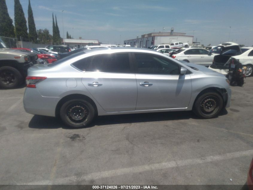 2014 NISSAN SENTRA S - 3N1AB7AP1EY246767