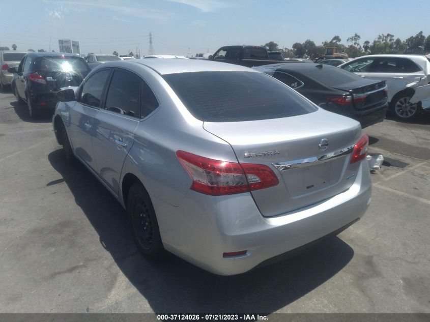 2014 NISSAN SENTRA S - 3N1AB7AP1EY246767