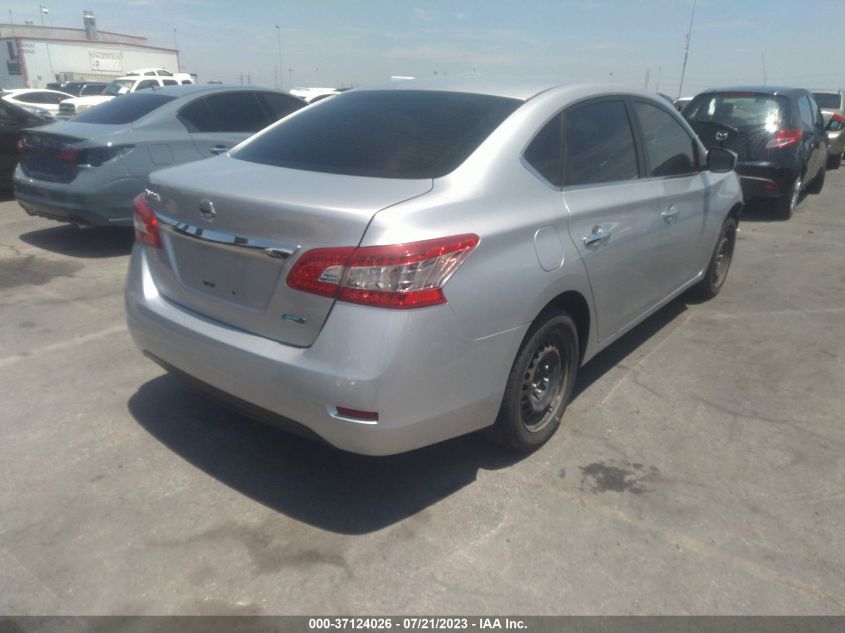 2014 NISSAN SENTRA S - 3N1AB7AP1EY246767