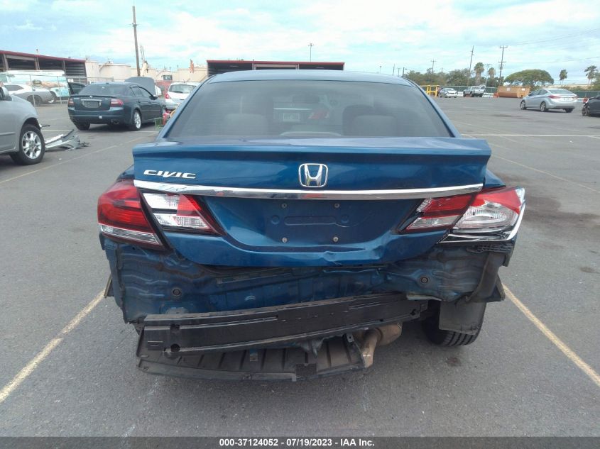 2013 HONDA CIVIC SDN LX - 2HGFB2F51DH510640