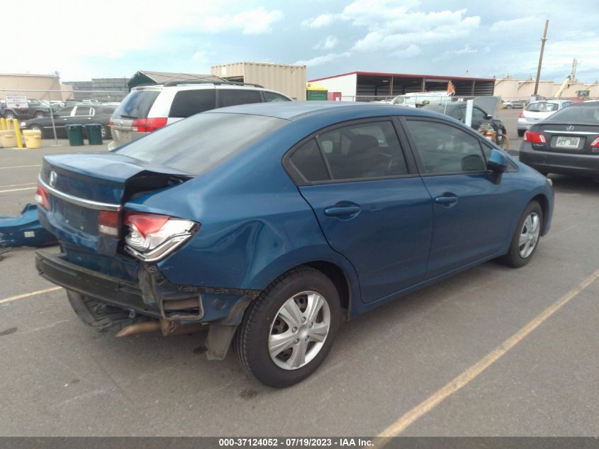 2013 HONDA CIVIC SDN LX - 2HGFB2F51DH510640