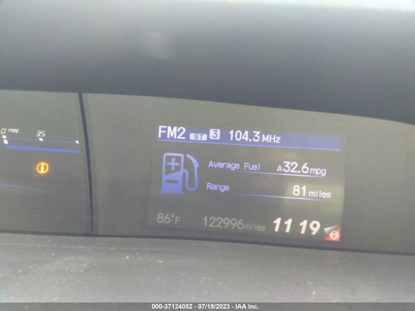 2013 HONDA CIVIC SDN LX - 2HGFB2F51DH510640