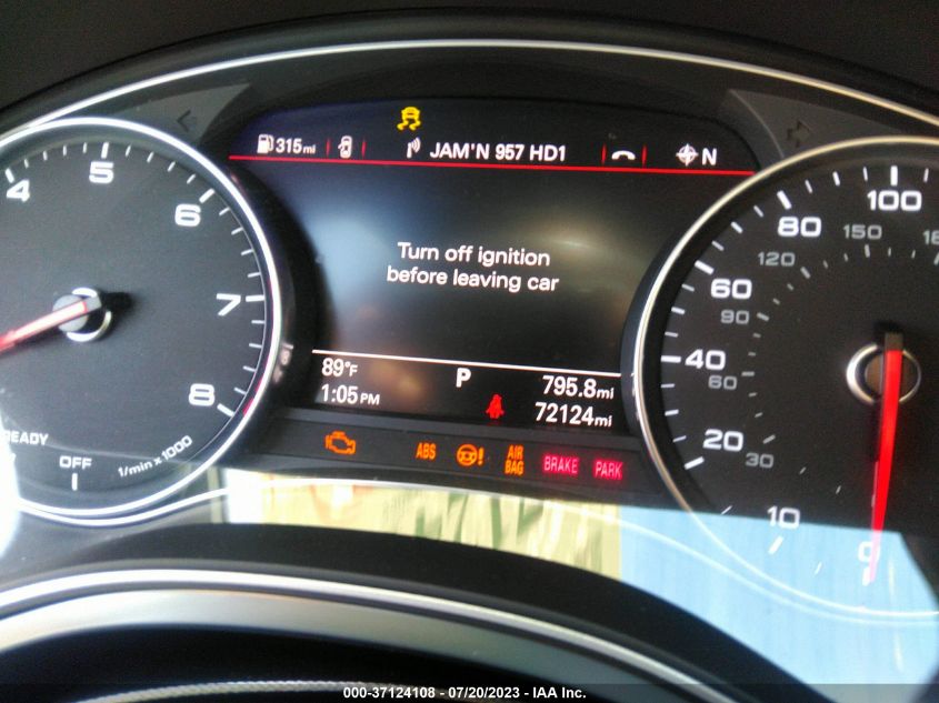 2018 AUDI A6 PREMIUM/SPORT - WAUC8AFC8JN022908
