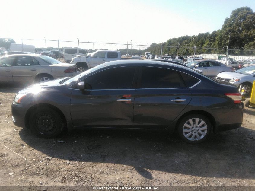 2013 NISSAN SENTRA S - 3N1AB7AP9DL765898