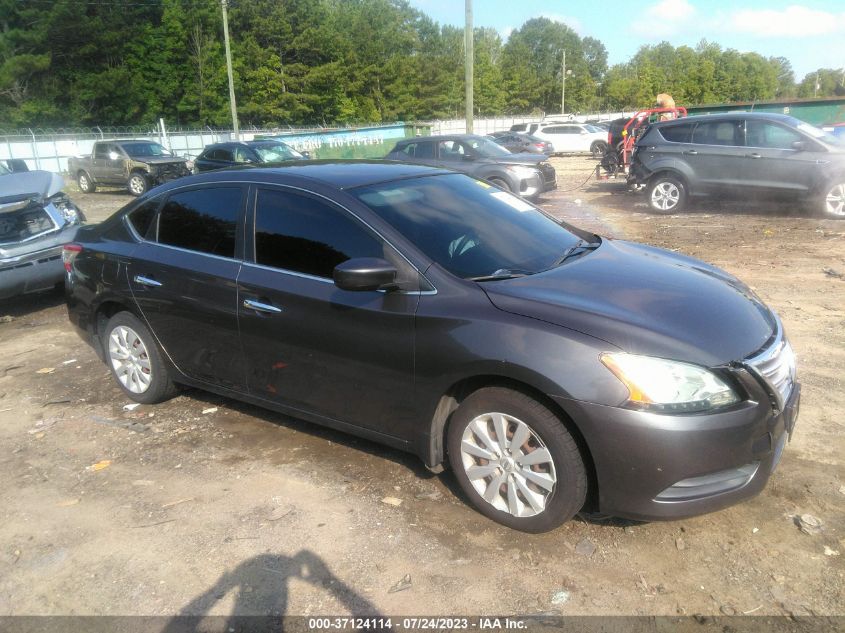 2013 NISSAN SENTRA S - 3N1AB7AP9DL765898